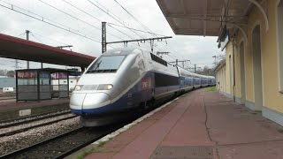 TGV Duplex Massy Palaiseau Annecy  Arrivée [upl. by Rider]