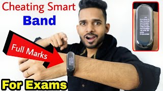 New Cheating Smart Band Full Unboxing amp Review  Hindi Tutorials [upl. by Osei]