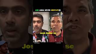 Ashwin Talking About Josh Butler 💀ashwin joshbutler shorts ipl [upl. by Adiene]