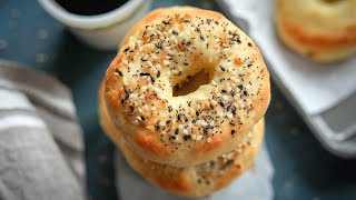 Keto Bagels Made With THE BEST Fathead Dough Recipe  Easy Low Carb Everything Keto Bagel [upl. by Noevart]