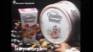 UKTV 80s Ad Quality Street old [upl. by Lesslie]