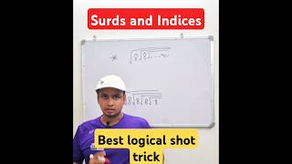 Surds and Indices ssccgl shorts viralshort 🙂🤑 [upl. by Navets]