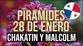 🔰🔰 Pirámide Lotería de Panamá Domingo 28 de Enero 2024  Pirámide de Chakatin y Malcolm Ramos [upl. by Salhcin]