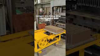 cement block machine 8618315641888 [upl. by Pru70]