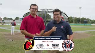 ORLEANS FIREBIRDS  WAREHAM GATEMEN  PREGAME SHOW 07232024 [upl. by Leahcimluap]