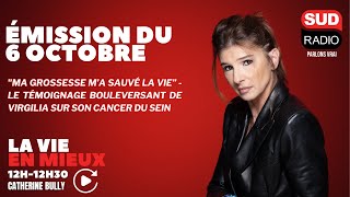 quotMa grossesse m’a sauvé la vie”  Le témoignage bouleversant de Virgilia sur son cancer du sein [upl. by Nnael]