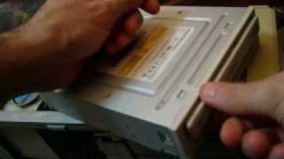 How to fix a DVD drives tray that doesnt open or eject [upl. by Eiveneg]