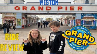 Weston Grand Pier  Ride Review 2023 New video [upl. by Munford]