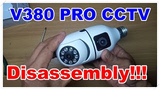 V380 PRO CCTV Dual Lens Camera How to Disassembly  Teardown amp What’s Inside [upl. by Corena]