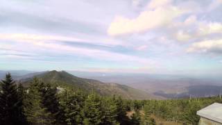 Mount Mitchell Summit Views  4K Blue Ridge Parkway Spring Time Part 5 [upl. by Atniuq]