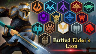 Boss Elders Lion Got Buff  Lets Beat Him By Some Best Sets 😈  Must Watch ‼️ [upl. by Akeemaj504]