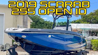 2019 Scarab 255 Open ID for sale at Seven Sports Marine in the Florida Keys [upl. by Allebara]