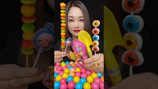 ASMR ‎AsmrWD 신기한물먹방 candy eat lips 물먹방아이스크림 613 [upl. by Chow]