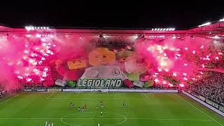 Legia  FC Midtjylland 31082023 LEGIOLAND oprawa [upl. by Amaras]