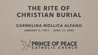 061824  Celebrating the Life – Carmelina Mollica Alfano [upl. by Biles259]