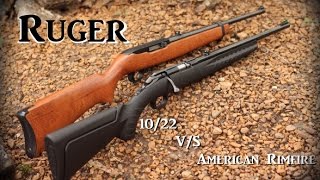 Ruger 1022 vs American Rimfire review [upl. by Asante]