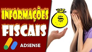 Como Enviar Informações FISCAIS no Google AdSense [upl. by Garcon]