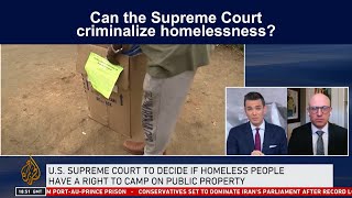 Johnson v Grants Pass and Criminalizing Homelessness  Eric Tars Interview on Al Jazeera English [upl. by Grussing]