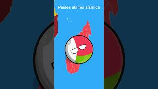 Países alarma sísmica Parte 2 [upl. by Katherin]