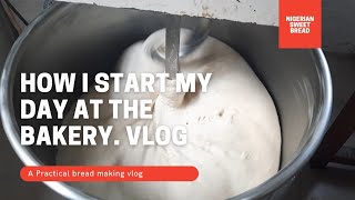 Process of making Nigerian Sweet Bread Vlog [upl. by Brenda]