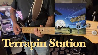 Terrapin station 52877 Grateful Dead BASS COVER [upl. by Nomit]