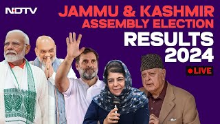 Jammu Kashmir Election Results 2024 LIVE  Jammu Kashmir Assembly Results  JampK Results [upl. by Blandina582]