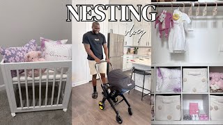 Unexpected Nursery Decor Unboxing Nesting Vlog  Destene and Brandon [upl. by Keel]