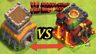 Th8 vs th 10 th8 vs th10 2 starth8 vs th10 attack strategy [upl. by Shornick]