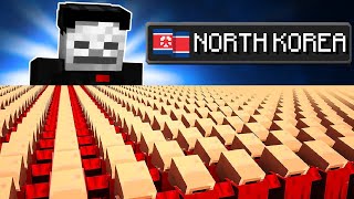 I Took 1000000 Villagers to NORTH KOREA [upl. by Gnuy]