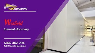 1300Hoarding Westfield Southland installation video [upl. by Laenaj842]