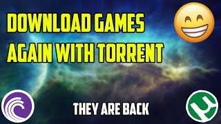 How To Download Games Again With Torrent 2017 😀😱😀 [upl. by Torr]