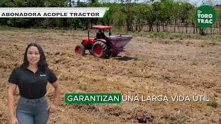 torotrac  Yomel  Ventajas de usar una abonadora con Acople Tractor [upl. by Divadnhoj910]