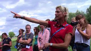 CHIO Aachen 2017  Geländebesichtigung mit Ingrid Klimke [upl. by Hughie]