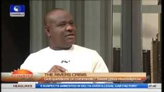 How My Disagreement With Governor Amaechi Began  Wike [upl. by Parish]