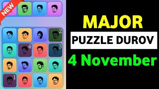 4 November Major puzzle durov Solved Today  Major Daily combo card 4 November Major puzzle duro [upl. by Llewellyn250]