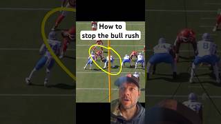 How To Stop The Bull Rush  NFL Offensive Line Breakdown [upl. by Heisser]