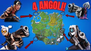 4 ANGOLI CHALLENGE NELLA STAGIONE REMIX CAPITOLO 2  Fortnite w GaleaGamer MattazoidGamer [upl. by Aticnemrac]