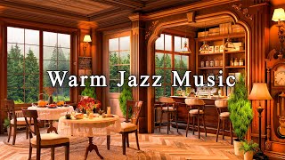 Jazz Relaxing Music for Studying Work ☕ Smooth Jazz Instrumental Music in Cozy Coffee Shop Ambience [upl. by Sunda263]