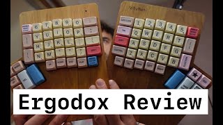 Wood Ergodox Review  Has a cautionary tale about second hand boards [upl. by Lienhard]