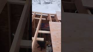 Building the box for the trap door upstairs [upl. by Lorusso244]