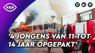 Tieners verantwoordelijk voor deze GROTE BRAND in COMPLEX gebouw  Als de Brandweer  KIJK [upl. by Staal]