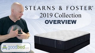 Stearns amp Foster Lux Estate Hybrid Pollock Luxury Plush Mattress Comfort Depth 2 [upl. by Nosiaj609]