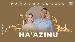 Haazinu Parashá en Casa [upl. by Gasser]