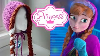 Every Princesses DREAM  Frozen Anna Crochet hat [upl. by Hedges]