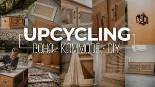 Wie wir alte Möbel neu gestalten  UPCYCLING KOMMODE  BOHO DIY MAKEOVER [upl. by Netloc664]