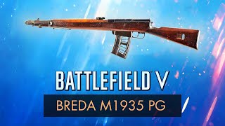 Battlefield 5 BREDA M1935 PG REVIEW  BF5 Weapon Guide BFV [upl. by Montagna845]