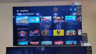 How to open the Google play store on Sony Google TV [upl. by Anrehs20]