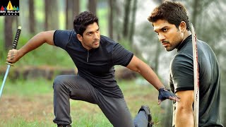 Iddarammayilatho Movie Climax Fight Scene  Allu Arjun Amala Paul  Sri Balaji Video [upl. by Yehtomit70]