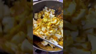 Easy Paneer Curry  shorts food madhumilanvlogs [upl. by Ahsiak]