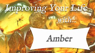 AMBER 💎 TOP 4 Crystal Wisdom Benefits of Amber  Stone of Rejuvenation [upl. by Flosser266]